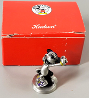 2" Hudson Fine Pewter Disney Minnie Mouse Dancing Boombox #7343 Made in USA