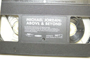 Lot of 2 NBA VHS Michael Jordan Above & Beyond, Chicago Bulls Unstop-A-Bulls