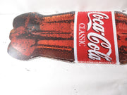 Large Vintage Foam Display Classic Coca Cola 44"