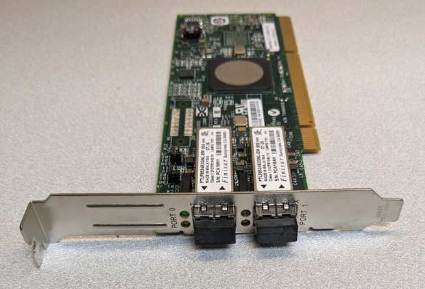 HP AD168A 4Gb Dual-port PCI-X 2.0 Fibre Channel HBA 410985-001 LP11002