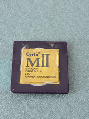Gold Vintage Cyrix MII M II 300GP 75 MHZ Bus 3X 2.9V CPU, Rare, Gold Recovery