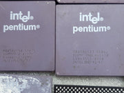 Lot 15 Vintage Intel Pentium/Celeron CPU's for Repair/Gold Recovery Collectibles