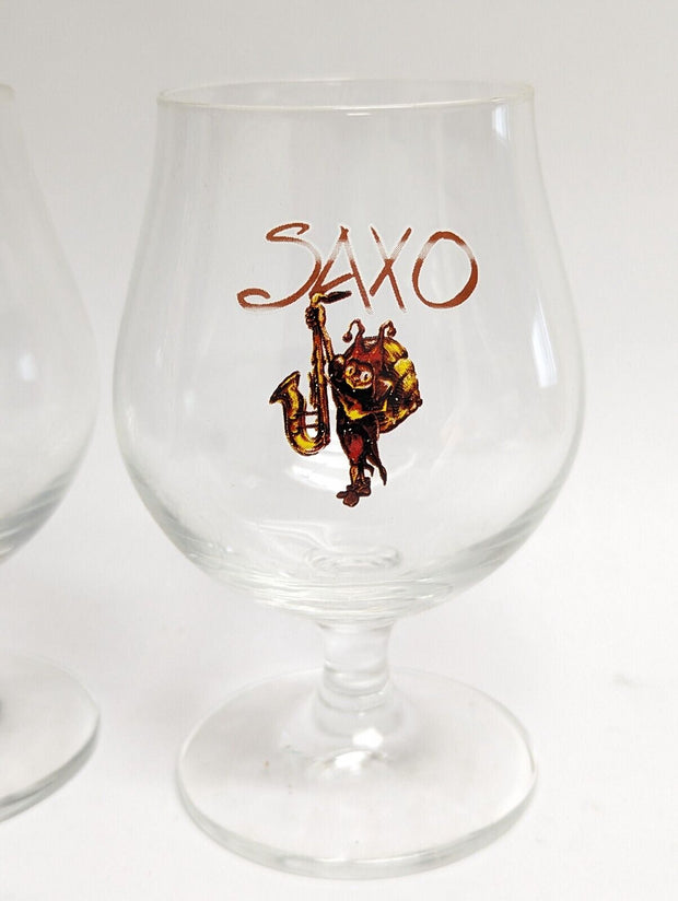 Saxo Brasserie Caracole Belgian Blonde Ale Beer Glass 25 cl - Set of 2