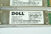 Qty 3 Dell 10GBASE-LR/LW Optical Transceivers 1200-SM-LL-L FTLX1412D3BCL 0H914H
