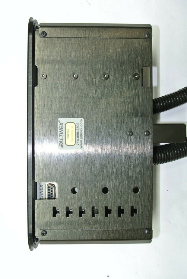 Altinex PNP300 Pop-N-Plug Slim Tabletop Cabinet Interconnect Box A/V Server Rack