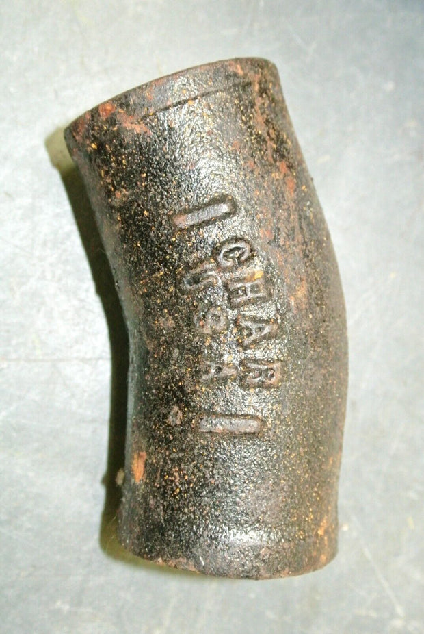 Cast Iron 1-1/2 inch Elbow, 1/16 Benc, No Hub, Pipe Fitting