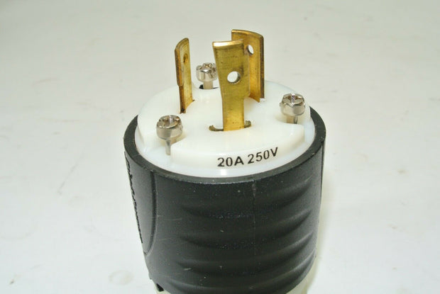 Pass & Seymour L620P Locking Male Heavy Duty Plug 20A 250V