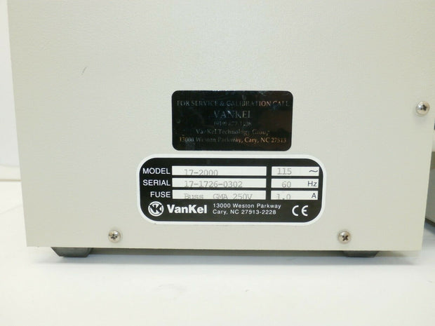 VanKel 17-2000 Peristaltic Pump, for parts/repair