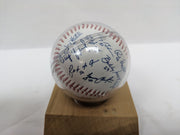 Toronto Blue Jays Autographed Baseball w/ case, wooden stand