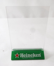 Vintage Heineken Table Menu Holder