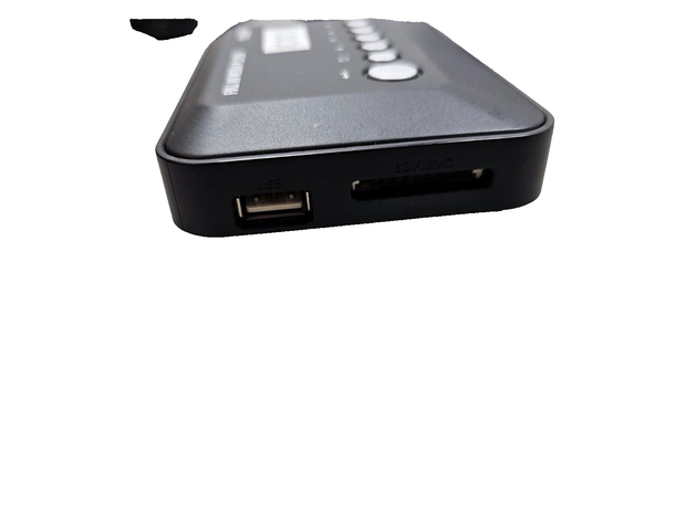 Jedx MP018 1080p Media Player, HDMI/AV/USB/SD Card Movies/Music/Photos