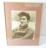 Vintage Framed Elvis Sweater Print