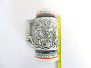 Vintage 1982 Avon Ceramic Small Stein Beer Mug Age Of The Iron Horse Train