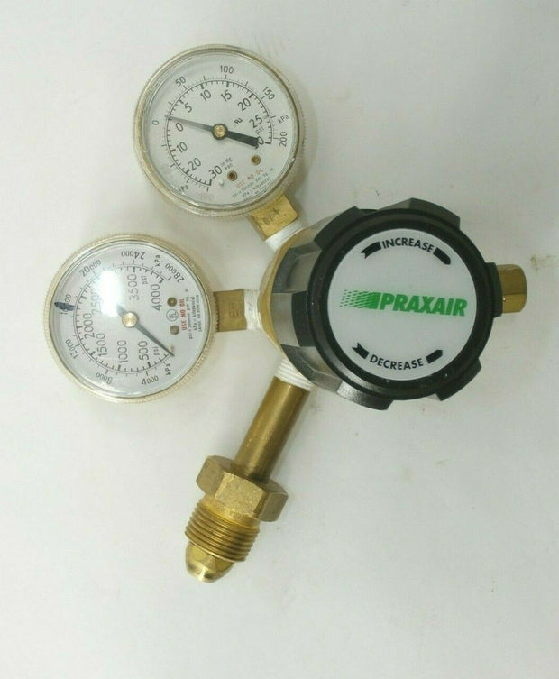 Praxair Gas Regulator Concoa 4021331-01-580 Max Inlet Pressure 3000 PSI