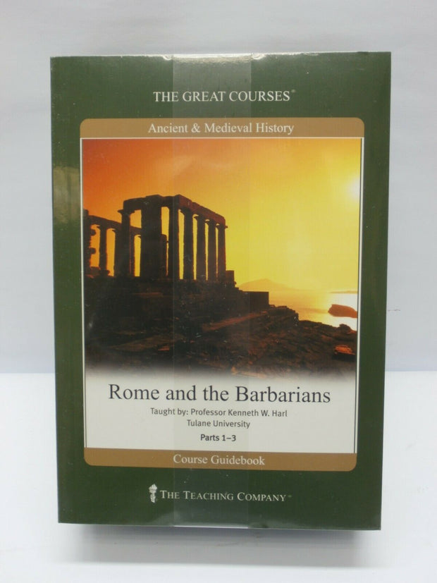 Rome and the Barbarians Pts 1-3 - Great Courses Guidebook & DVD Set *SEALED
