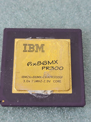 IBM 6x86MX-PR300 6x86MX PR300 75Mhz CPU Socket 7 2.9V  Rare Vintage COLLECTIBLE