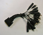 40 Pin Dsub A/V Breakout Cable, 1/4", BNC, 9-Pin Serial 1:23