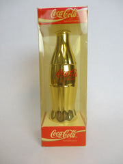 Vintage 1994 Coca-Cola Commemorative Gold Collectible Bottle