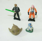 Lot of (4) Miniature Tiny Star Wars Return Of The Jedi Figures