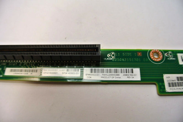 HP 491692-001 DL360 G6 493802-001 PCI-e x16 Left Riser Board
