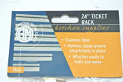 American Metalcraft Kitchen Supplies 24" Stainless Steel Ticket Rack TR24