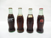 Lot of 4 Vintage Unopened 8oz Coke Coca-Cola Bottle