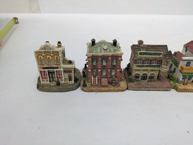 Lot of 5 Liberty Falls Miniatures AH00, AH27, AH12, AH102 AH108 Bakery Church