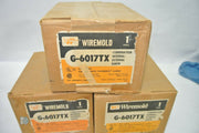 Lot of (3)Wiremold G6017TX STL COMB INT./EXT. ELBOW 6000 GRAY