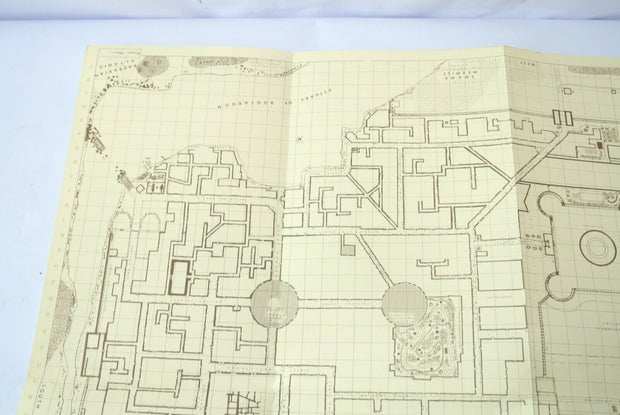 Lot of (6) VINTAGE Dungeons & Dragons D&D Battle Maps / World Maps UNMARKED