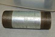 SCI Steel Nipple Threaded Pipe Fitting, 2 inch OD x 5 inch Length