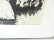 Framed Mother Teresa Print by Gordon Glass 1989