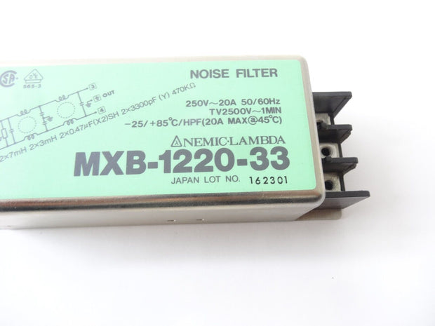 Nemic Lambda Noise Filter MXB-1220-33
