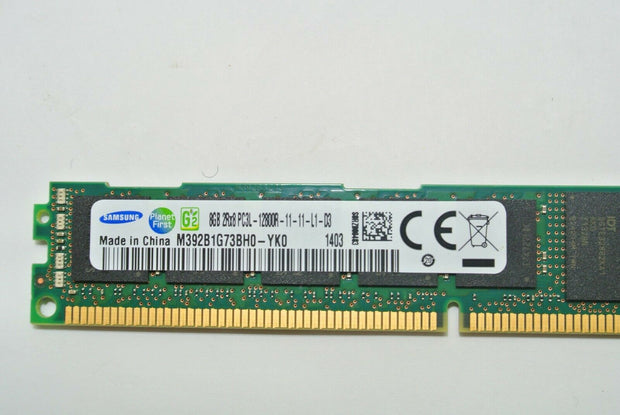 Samsung 8GB 2Rx8 PC3L 12800R-11-11-L1-03 DDR3 Server RAM M392B1G73BH0-YK0