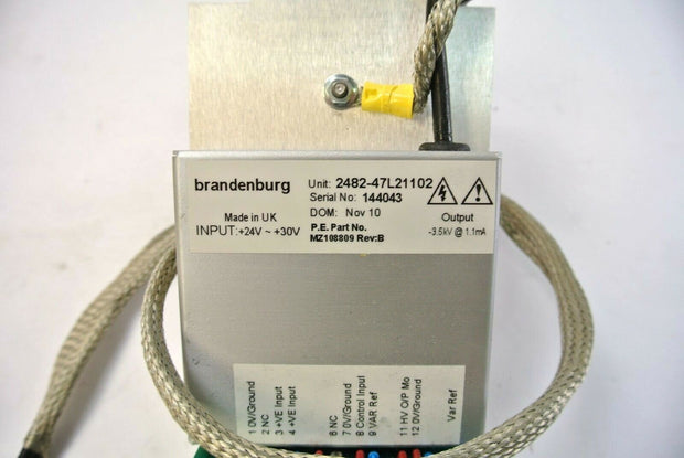 Perkin Elmer Mass Spectrometer Power Supply, Brandenburg 2482-47L21102