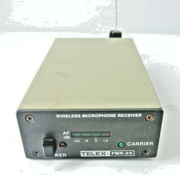 Telex FMR-25 Wireless Microphone Receiver w/ Antenna