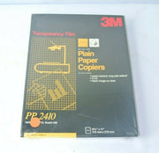 3M PP2410 Transparency Film for Copiers - 100 Sheets
