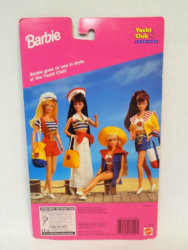1994 Mattel Barbie Yacht Club Fashions Windbreaker & Rain Hat NRFB #13020