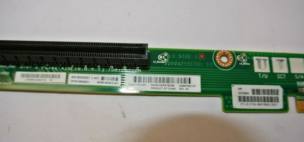 HP 493802-0 PCI-E Riser Board 491692-001