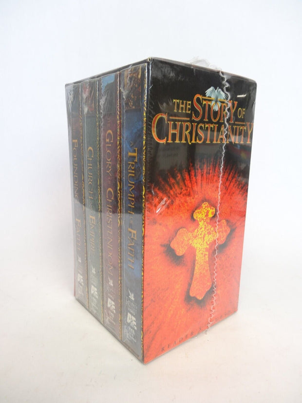 New Reader's Digest  / A & E Network The Story of Christianity 4 VHS - Boxed Set
