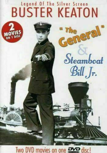 Buster Keaton Double Feature - The General/Steamboat Bill Jr. (DVD, 2004)