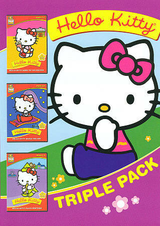 Hello Kitty Triple Feature (DVD, 2011, 2-Disc Set)