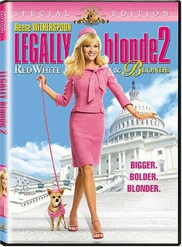 Legally Blonde 2: Red, White and Blonde (DVD, 2003)
